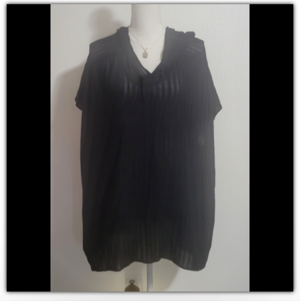 Ecote swim cover with  hood up size small oversized
